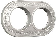 Рамка-ретро универсальная Werkel Antik Runda 2-м. металл жемчужный  картинка